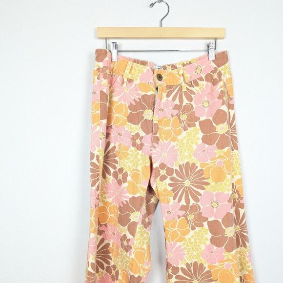 Show Me Your MuMu Retro Garden Windsor Wide Leg Pants Size 30 - Picture 3 of 8